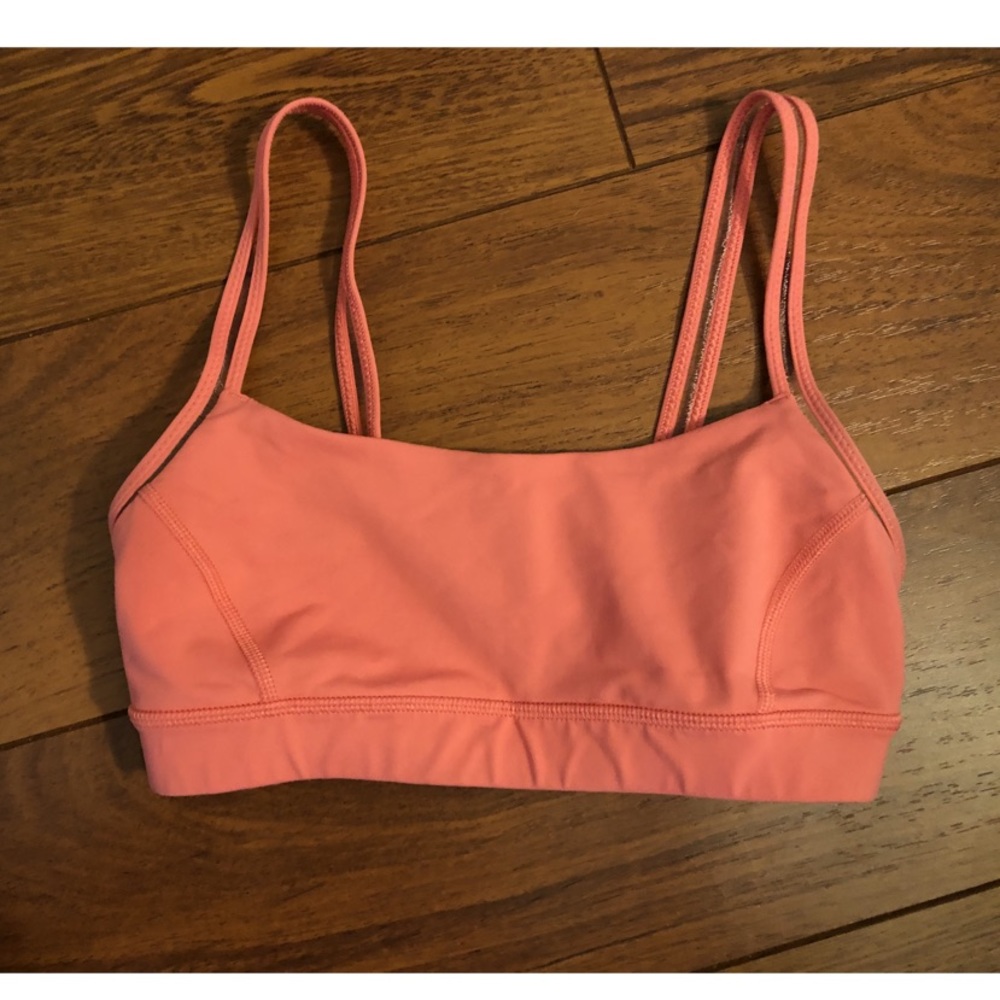 Pink lululemon bra. Size 4
